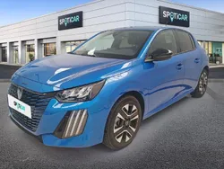 Azul Usado 2024 Peugeot e-208 Style Utilitario | 23.900 € (Precio justo)
