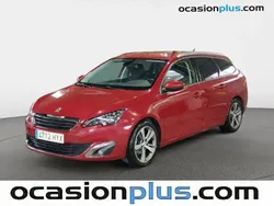 Rojo Usado 2014 Peugeot 308 Allure Familiar | 9200 € (Precio justo)