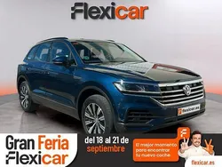 Azul Usado 2020 VW Touareg Pure SUV | 44.990 € (Precio justo)