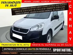 Blanco Usado 2018 Peugeot Partner Monovolumen | 8990 € (Precio justo)