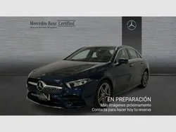 Azul Usado 2021 Mercedes A200 Berlina | 25.990 € (Buen precio)