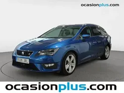 Azul Usado 2016 Seat Leon ST FR Familiar | 16.150 € (Precio justo)