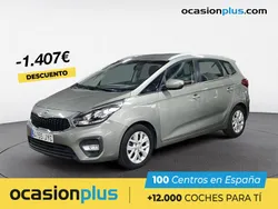 Gris / plata Usado 2017 Kia Carens Monovolumen | 15.200 € (Precio justo)