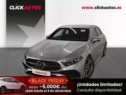 Plateado Usado 2024 Mercedes A180 AMG line Berlina | 26.950 € (Buen precio)
