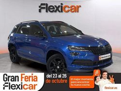 Azul Usado 2021 Skoda Karoq SportLine SUV | 23.990 € (Precio justo)