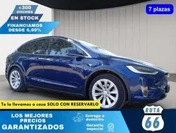 Azul Usado 2017 Tesla Model X SUV | 34.990 € (Un poco caro)