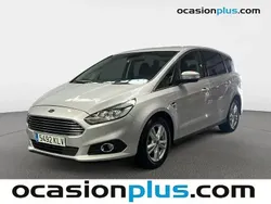Gris Usado 2018 Ford S-MAX Titanium Monovolumen | 16.500 € (Buen precio)