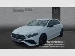 Blanco polar Usado 2024 Mercedes A250 AMG line Berlina | 34.990 € (Super precio)