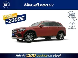Rojo Usado 2021 Mercedes GLC300 SUV | 41.985 € (Super precio)