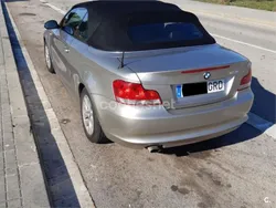 Beige Usado 2009 BMW 118 Cabriolet Descapotable | 9500 € (Buen precio)