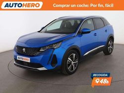Azul Usado 2021 Peugeot 3008 Allure SUV | 14.951 € (Precio justo)