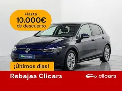 Azul Usado 2021 VW Golf VIII Life Berlina | 19.990 € (Buen precio)