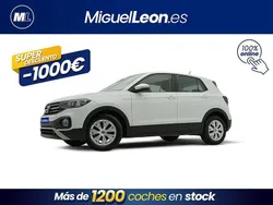 Blanco Usado 2022 VW T-Cross Edition SUV | 16.985 € (Precio justo)