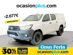 Blanco Usado 2020 Toyota HiLux Recogida | 29.200 € (Precio justo)