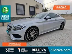 Plateado Usado 2019 Mercedes C220 Coupe | 26.990 € (Super precio)