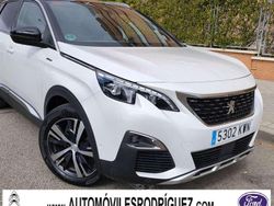 Blanco Usado 2019 Peugeot 3008 GT-line SUV | 19.500 € (Precio justo)