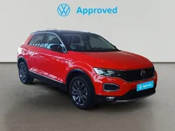 Rojo Usado 2021 VW T-Roc Sportline SUV | 23.700 € (Precio justo)