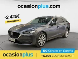 Gris / plata Usado 2023 Mazda 6 Exclusive-Line Familiar | 25.990 € (Precio justo)