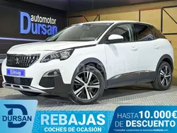 Blanco Usado 2019 Peugeot 3008 Allure SUV | 17.990 € (Un poco caro)