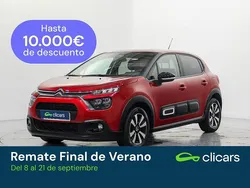 Rojo Usado 2024 Citroën C3 PureTech Utilitario | 14.490 € (Precio justo)