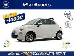 Blanco Usado 2022 Fiat 500 Dolcevita Descapotable | 10.985 € (Precio justo)