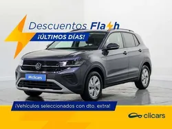 Gris Usado 2024 VW T-Cross Life SUV | 20.490 € (Precio justo)