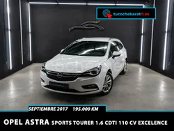 Blanco Usado 2017 Opel Astra Excellence Familiar | 7995 € (Precio justo)