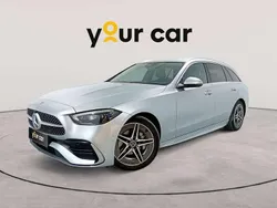 Plateado Usado 2023 Mercedes C220 Familiar | 35.490 € (Buen precio)