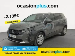 Gris Usado 2021 Peugeot 5008 Active Monovolumen | 23.490 € (Precio justo)