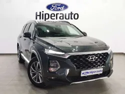 Gris Usado 2019 Hyundai Santa Fe SUV | 27.500 € (Precio justo)