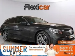 Gris / plata Usado 2020 Mercedes C300e Familiar | 30.990 € (Un poco caro)