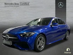 Azul Usado 2022 Mercedes C200 AMG line Berlina | 41.900 € (Precio justo)