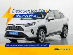 Blanco Usado 2020 Toyota RAV4 Hybrid Luxury SUV | 30.490 € (Un poco caro)