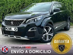 Negro Usado 2017 Peugeot 5008 GT-line Monovolumen | 16.900 € (Precio justo)