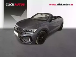 Gris Usado 2022 VW T-Roc Cabriolet R-line Descapotable | 31.950 € (Un poco caro)
