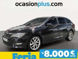 Negro Usado 2014 Seat Leon ST FR Familiar | 11.150 € (Precio justo)