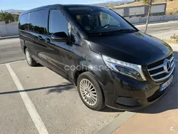 Negro Usado 2019 Mercedes V220 Exclusive Monovolumen | 43.800 € (Un poco caro)