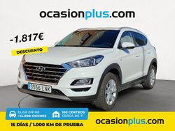 Blanco Usado 2021 Hyundai Tucson SUV | 19.990 € (Precio justo)