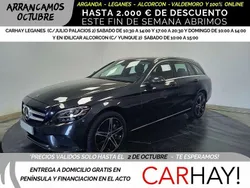 Gris Usado 2020 Mercedes C300 Business Familiar | 24.990 €