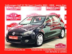 Negro Usado 2010 VW Golf VI Sport Berlina | 11.700 € (Precio justo)