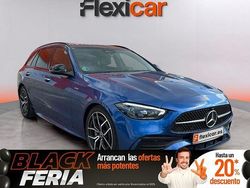 Azul Usado 2022 Mercedes C300e Familiar | 41.990 € (Precio justo)
