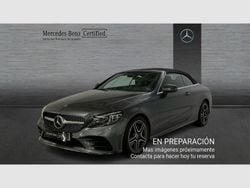 Gris / plateado Usado 2021 Mercedes C220 AMG line Descapotable | 39.990 € (Buen precio)