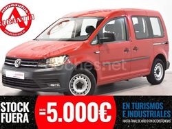 Rojo Usado 2020 VW Caddy Trendline Monovolumen | 18.990 € (Precio justo)