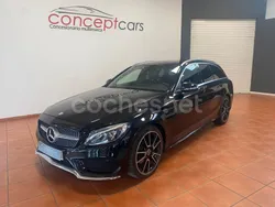 Negro Usado 2015 Mercedes C220 AMG line Familiar | 20.990 € (Caro)