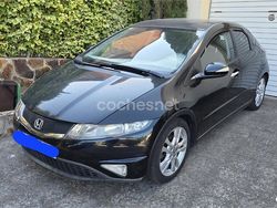 Negro Usado 2009 Honda Civic Sport Berlina | 6520 € (Precio justo)
