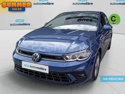 Azul Usado 2022 VW Polo R-line Berlina | 20.890 € (Precio justo)