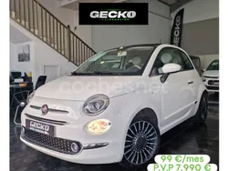 Blanco Usado 2018 Fiat 500 Lounge Berlina | 7985 € (Precio justo)