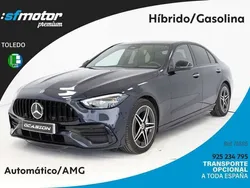 Azul Usado 2022 Mercedes C200 Berlina | 40.900 € (Un poco caro)