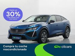 Azul Usado 2024 Peugeot 408 Allure Berlina | 29.990 € (Precio justo)