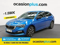 Azul Usado 2022 Skoda Scala Sport Utilitario | 17.490 € (Precio justo)